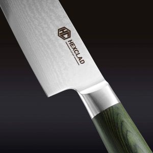 Hexclad Damascus Steel Chef's Knife, 6"